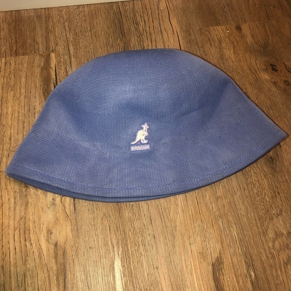 KANGOL Tropic Revesable Bell Hat Lilac Light Purple & Light Pink One Size - Picture 3 of 4